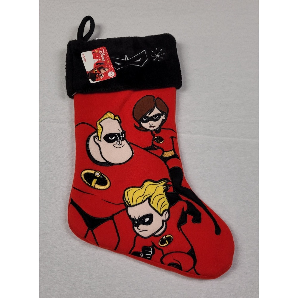 Ruz Disney/Pixar Incredibles 2 Christmas Stocking New with Tag